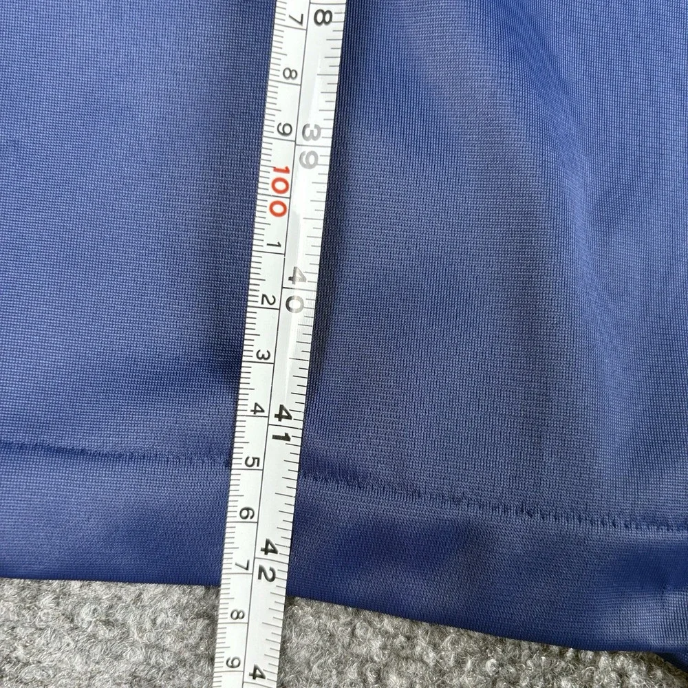 Vintage 70s Vanity Fair Blue Satin Robe Large Made USA 42